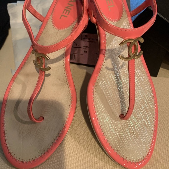 Chanel Sandals size 38 C - Picture 4 of 10